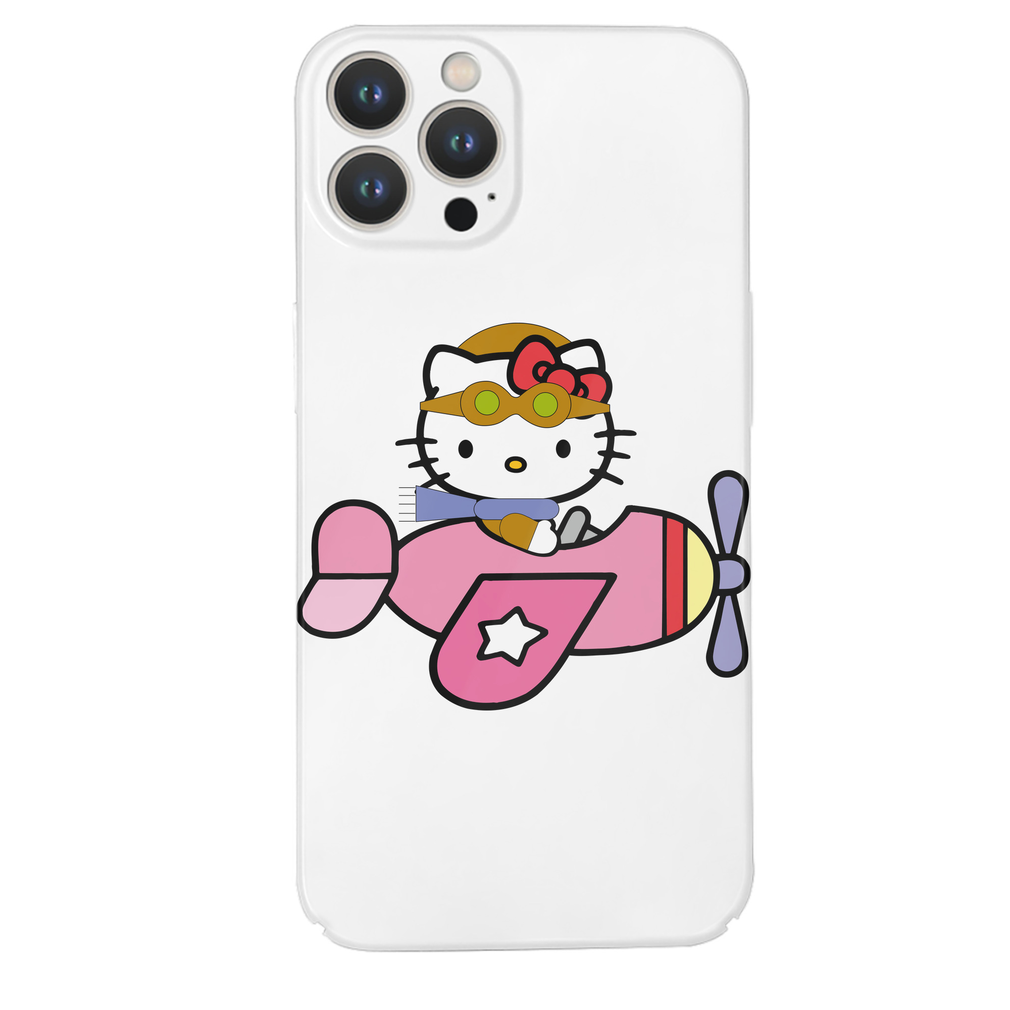 （画像用） Hello Kitty ハローキティ 【iPhone 14シリーズ対応】ハードケース